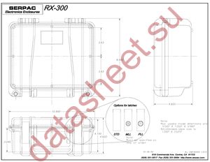 RX300,BK FOAM datasheet  